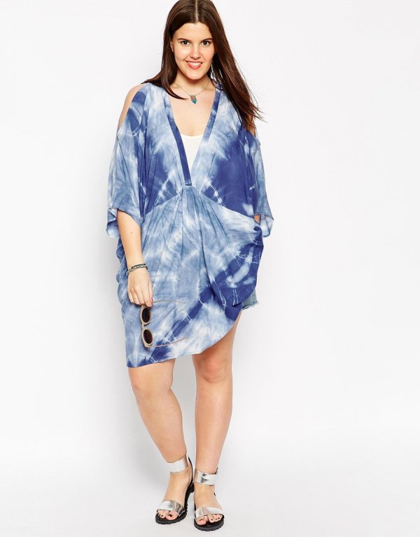 ASOS Tie-Dye Beach Coverup