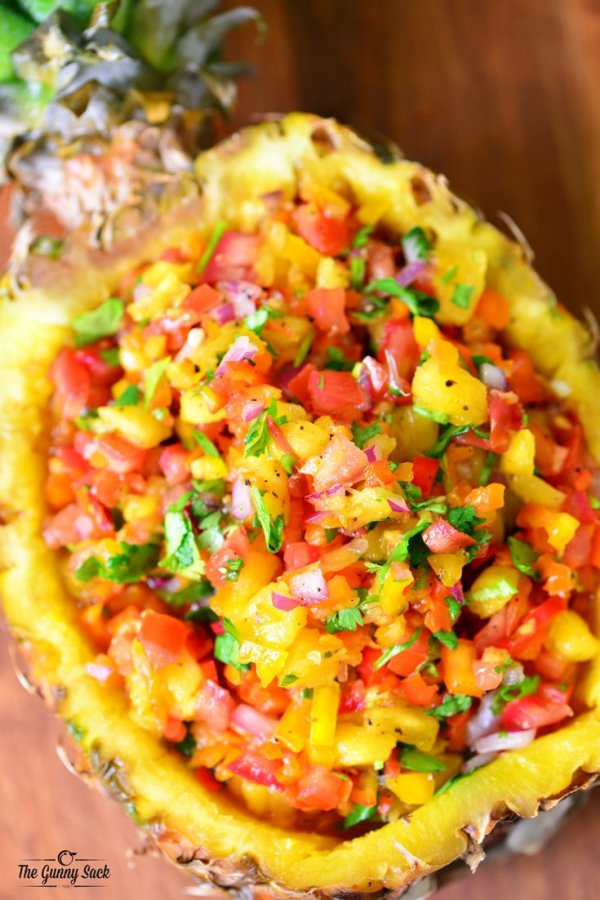 Sweet and Spicy Pineapple Salsa