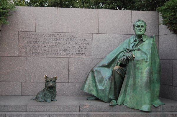 The Franklin Delano Roosevelt Memorial