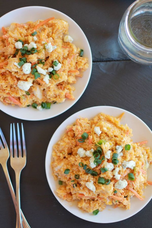 Buffalo Chicken Quinoa Salad