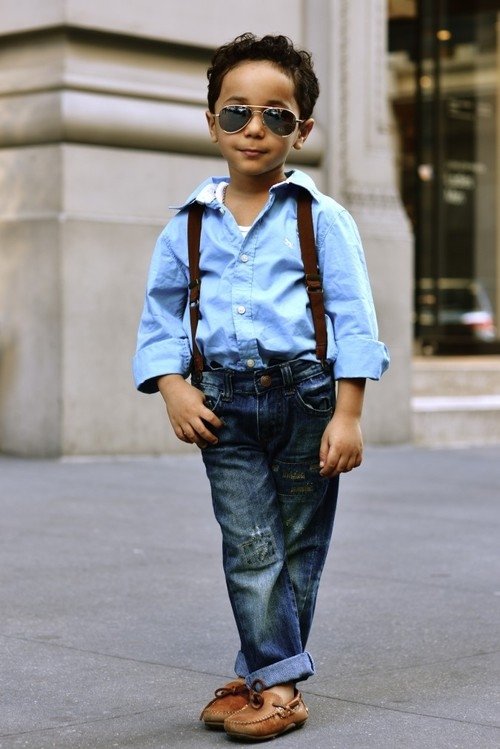 Stylish in Suspenders