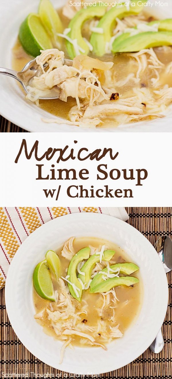 Mexican Lime Chicken Soup