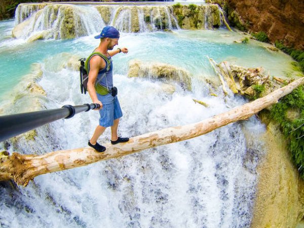 Waterfall Selfie