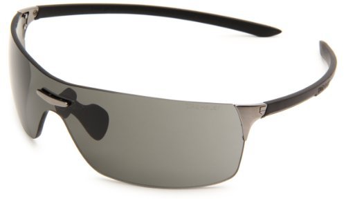 Squadra Sport Sunglasses, Black Frame/Grey Lens, One Size