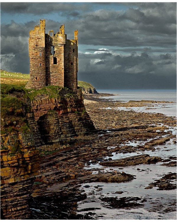 sea, water, castle, waterway, coast,