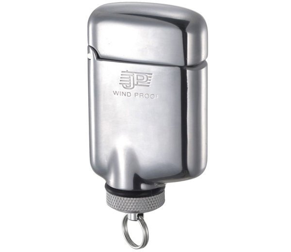 Windproof Lighter, Shiny Aluminum