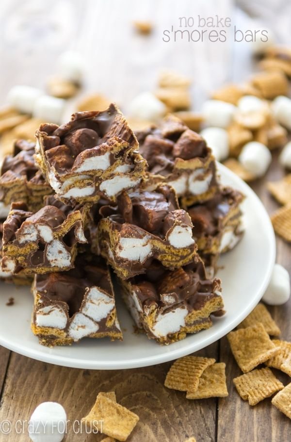 No-Bake S'mores Bars