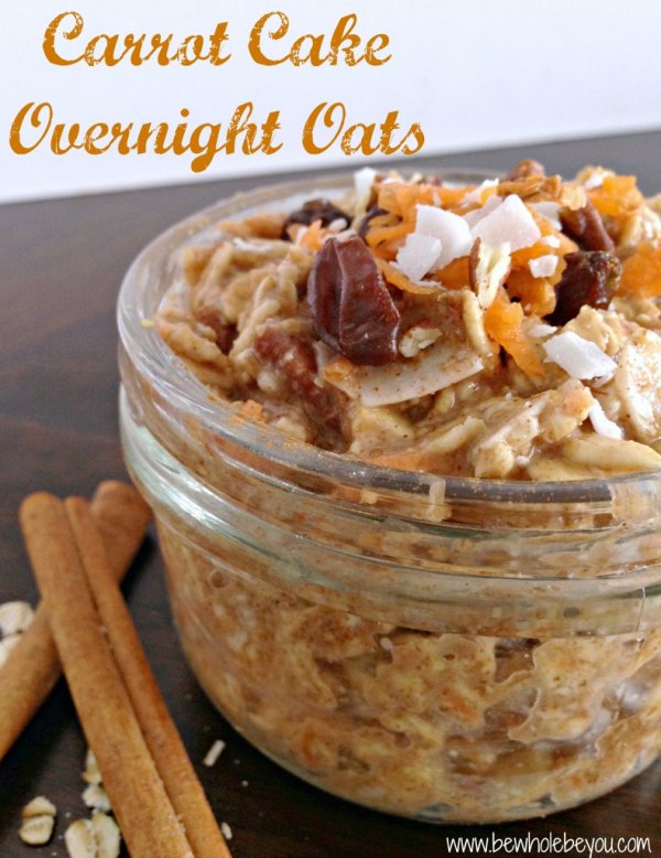 Carrot Cake Overnight Oats