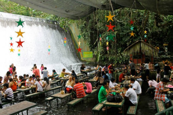 Labassin Waterfalls Restaurant - San Pablo City, Philippines