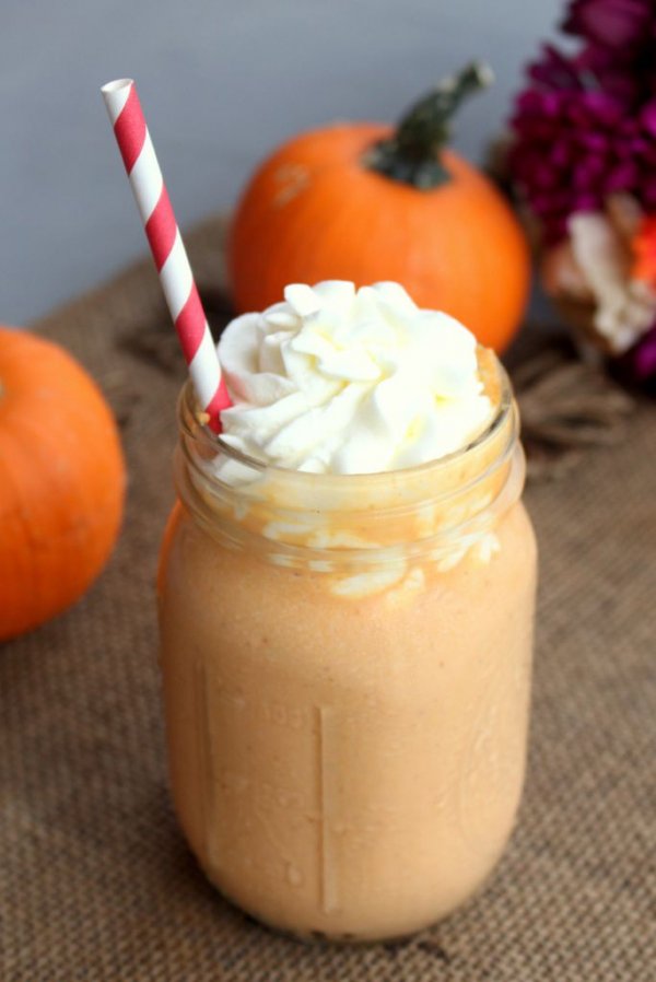 Caramel Pumpkin Milkshake