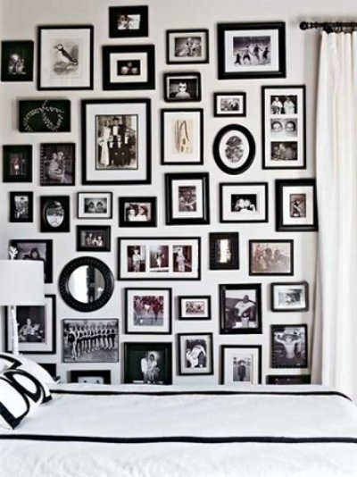 Black and White Wall