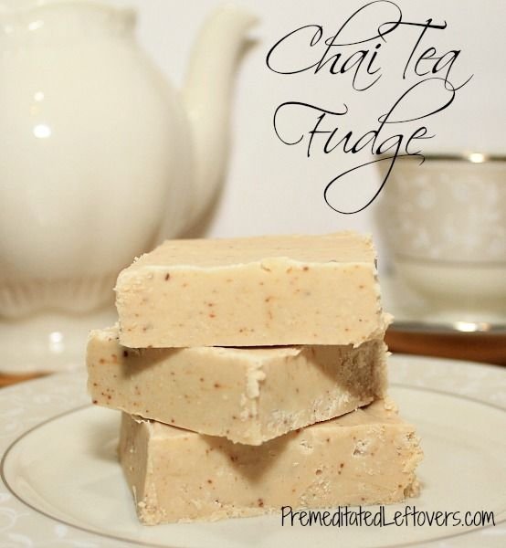 Chai Tea Fudge