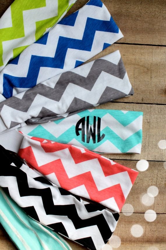 Monogrammed Headband