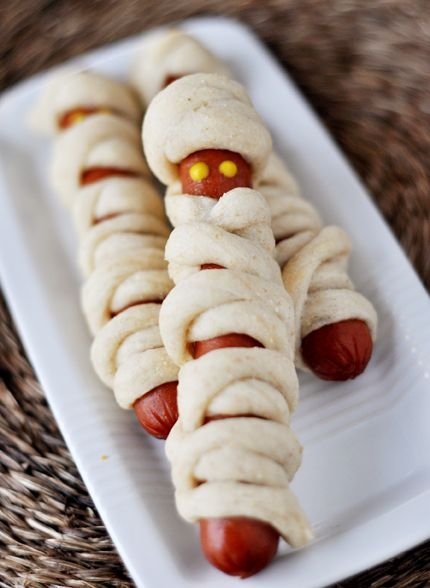 Mummy Hot Dogs