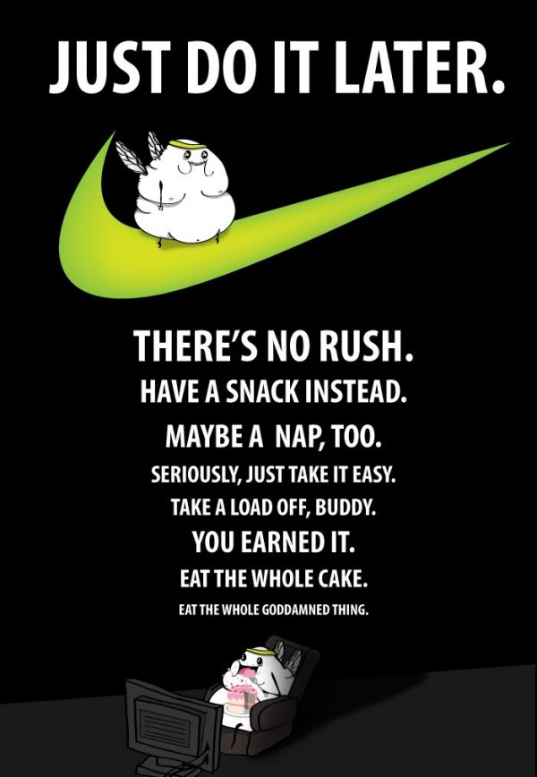 The Blerch: Just do It... Later