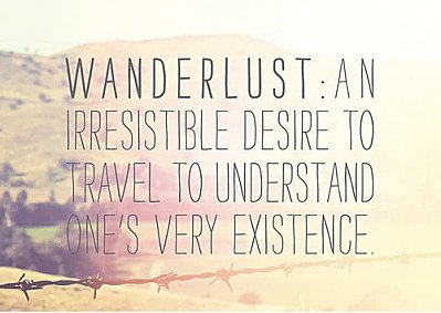 Wanderlust