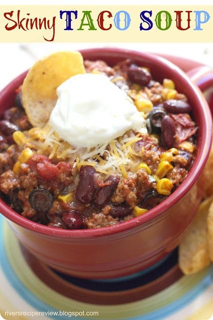 Skinny Taco Soup