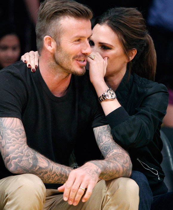 David and Victoria Beckham