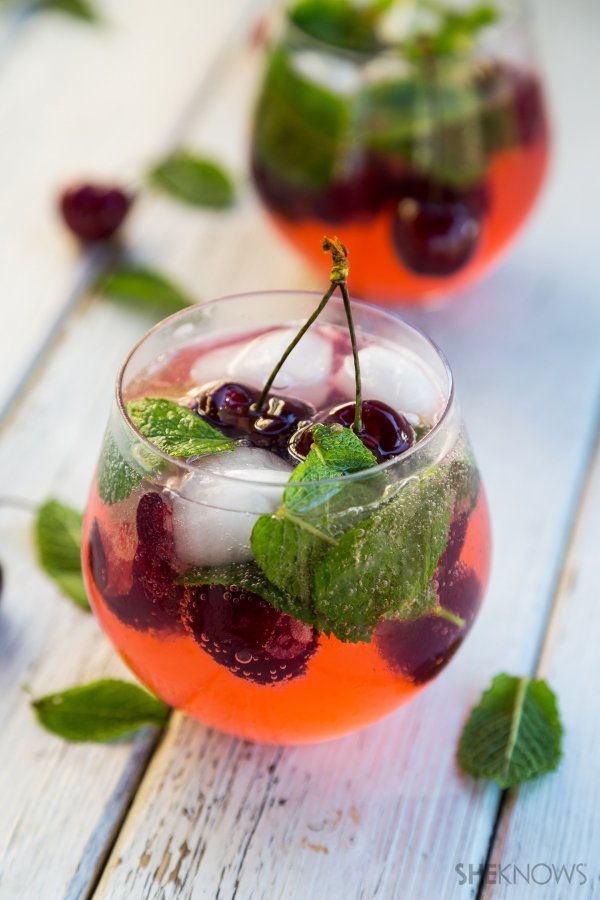 Cherry Limoncello Spritz