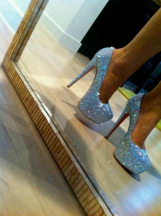 Sparkly High Heels