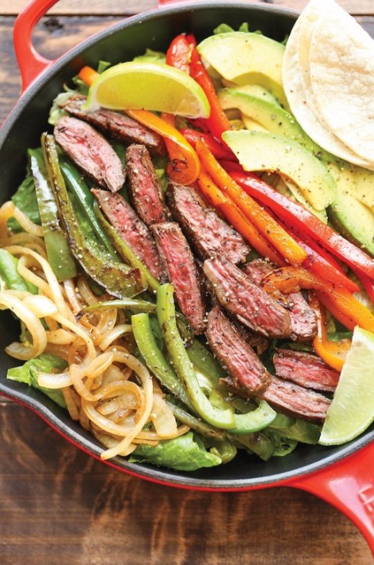 Steak Fajita Salad