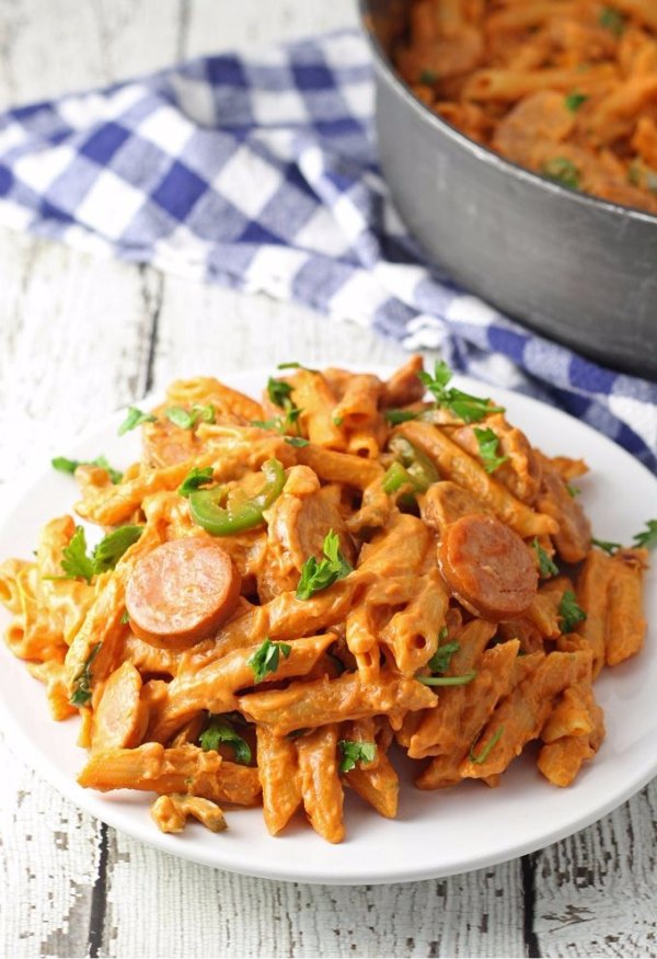 One Pot Spicy Sausage Skillet