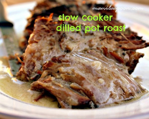 DILLED POT ROAST