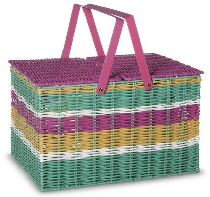 Oh Joy! Woven Picnic Basket