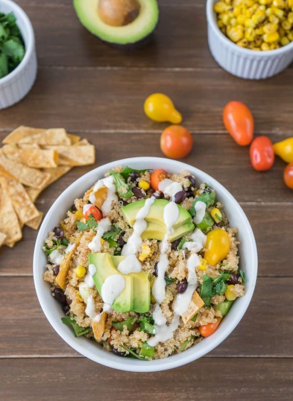 Simple Quinoa Bowl