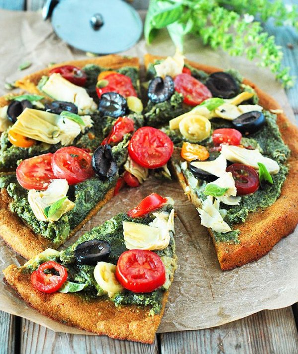 Mediterranean Pumpkin Pizza