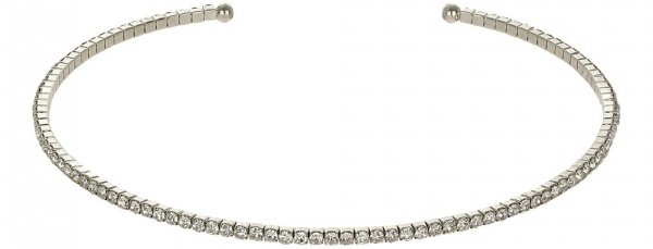 Flexible Rhinestone Choker