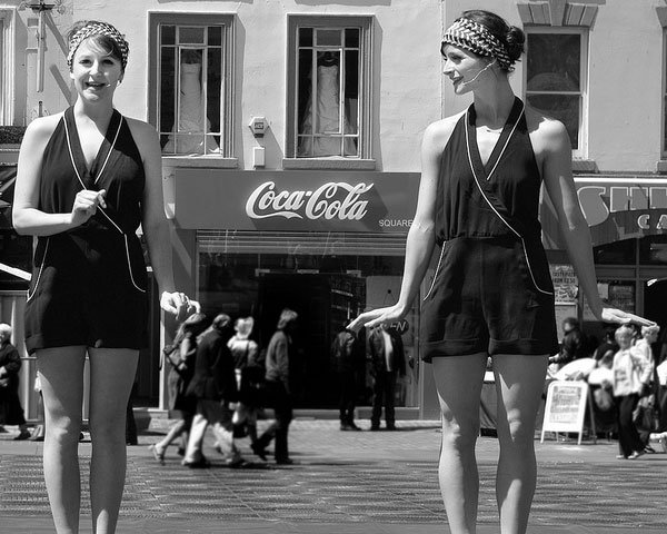 Coca-Cola,road,black,white,black and white,