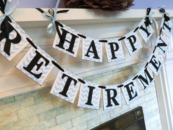 Happy Retirement Banner