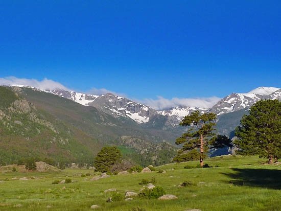 Moraine Park Campground, Rocky Mountain National Park, Colorado