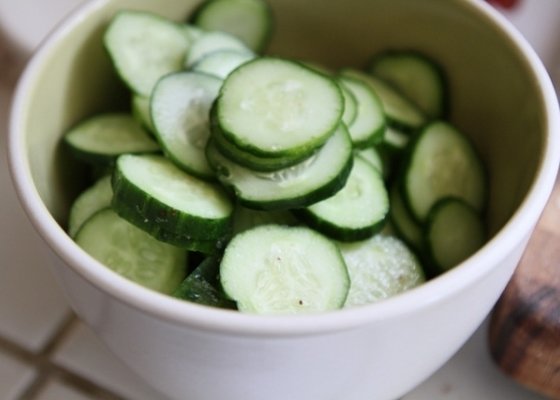 Frozen Cucumbers