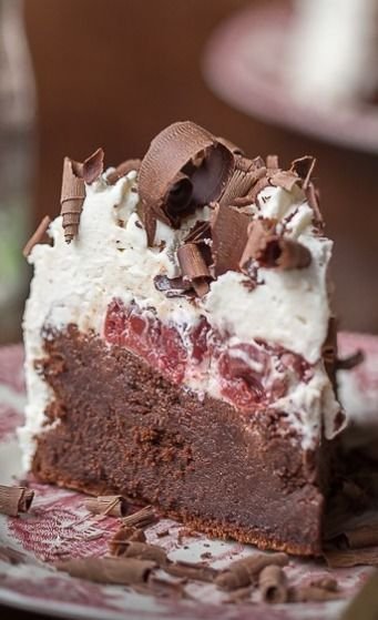 Flourless Black Forest Chocolate Cake