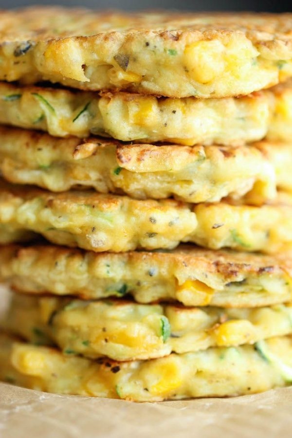 Zucchini Corn Pancakes