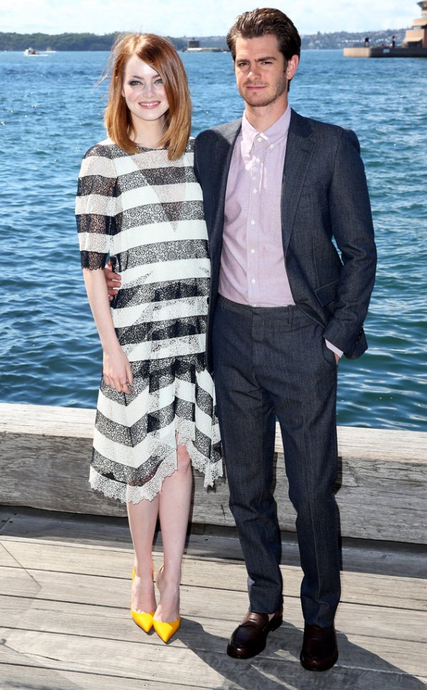 Emma Stone and Andrew Garfield