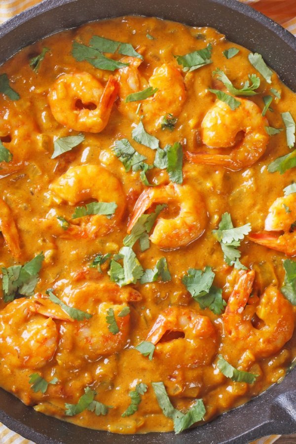 Spicy Shrimp in Coconut Milk