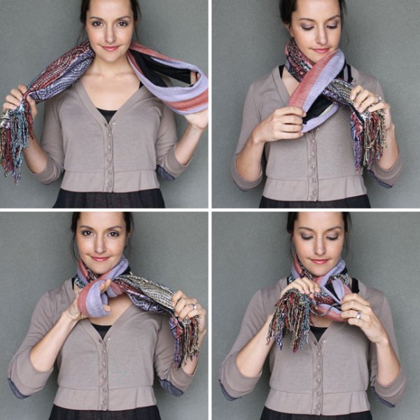 21 Stylish Ways to up Your Scarf Game without Freezing to Death ...