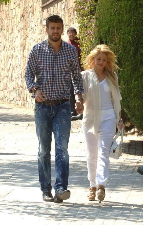 Gerard Pique and Shakira