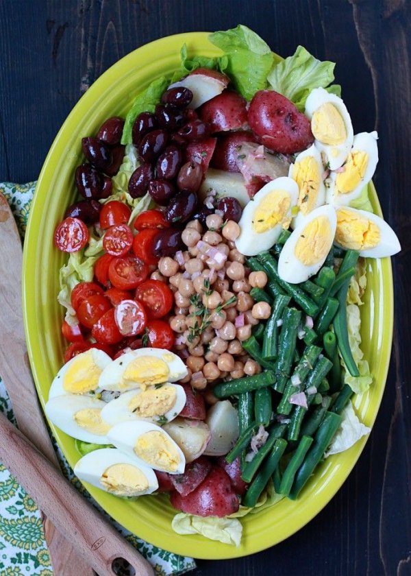 Chickpea Salad Nicoise