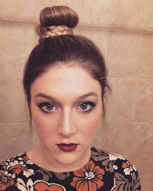 Lindsaymecher's Smokey Eye & Wine Lippie