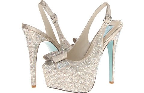 Glitter Platform Heels