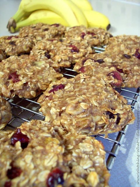 Banana Oat Breakfast Cookies