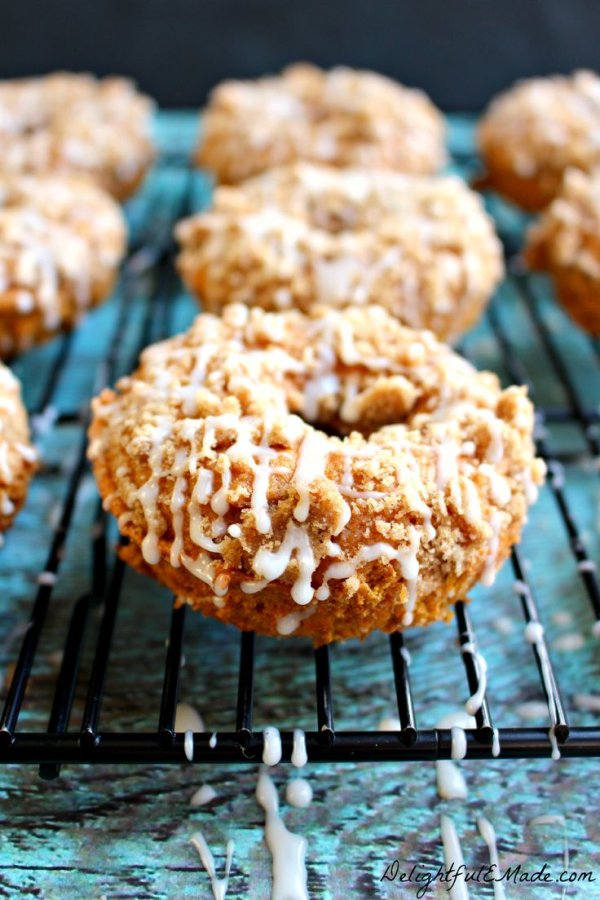 Coffee Cake Donuts