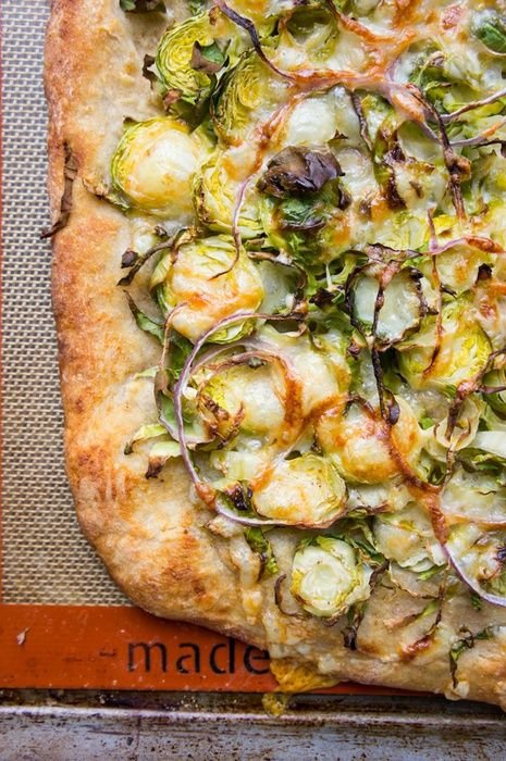 Brussels Sprouts Pizza