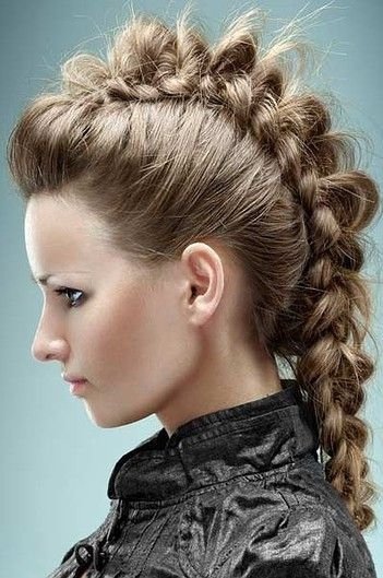 hair,hairstyle,long hair,french braid,brown hair,