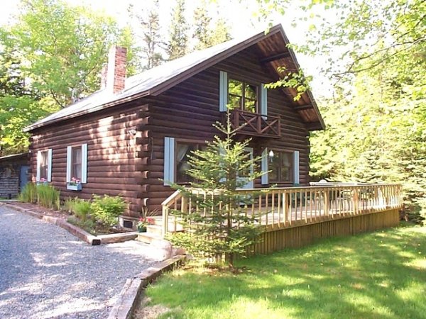 Staying in a Log Cabin