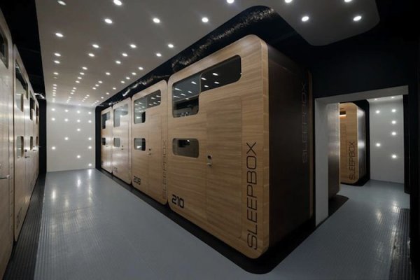 Sleepbox in Moscow, Russia